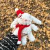 Cartoon Cartoon Plush Keychain Soft Plush Doll Key Ring Cute Christmas Rabbit Pendant  Girls