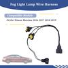 Fog Light Lamp Wire Harness Right Passenger Side for Nissan Maxima 2016 2017 2018  Wiring Harness Replace 24070-4RA0B