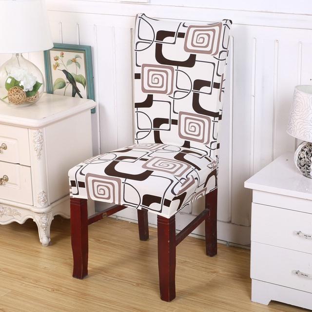 Elastic Chair Slipcover Case Stretch Chair Covers For Wedding Hotel Banquet Dining Room Spandex Dining Chair Cover