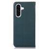 KHAZNEH For Samsung Galaxy A17 Case Wallet Genuine Cow Leather Phone Cover Nappa Texture