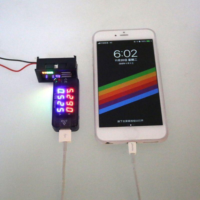 2025 New for DC Ammeter LCD Display Digital Meter USB 5V 2A Output Voltme