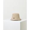 DakS Women S Beige Check reverSible Bucket Hat With Teddy Bear Embroidery Dbhe3e119i2