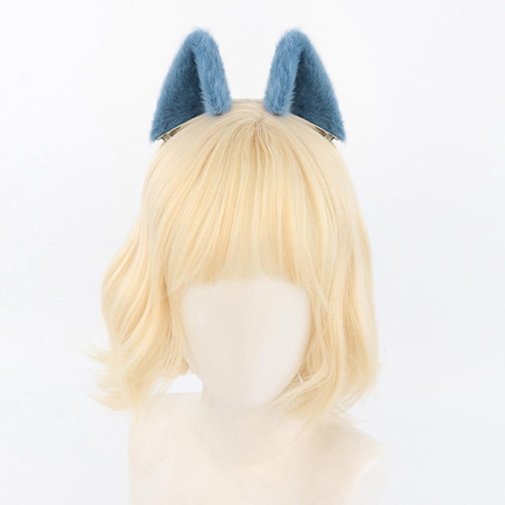 Rabbits Ears Hairband Photo Props Furry Hair Hoop Headband Party Headpiece Fun Headbands for Music Festival