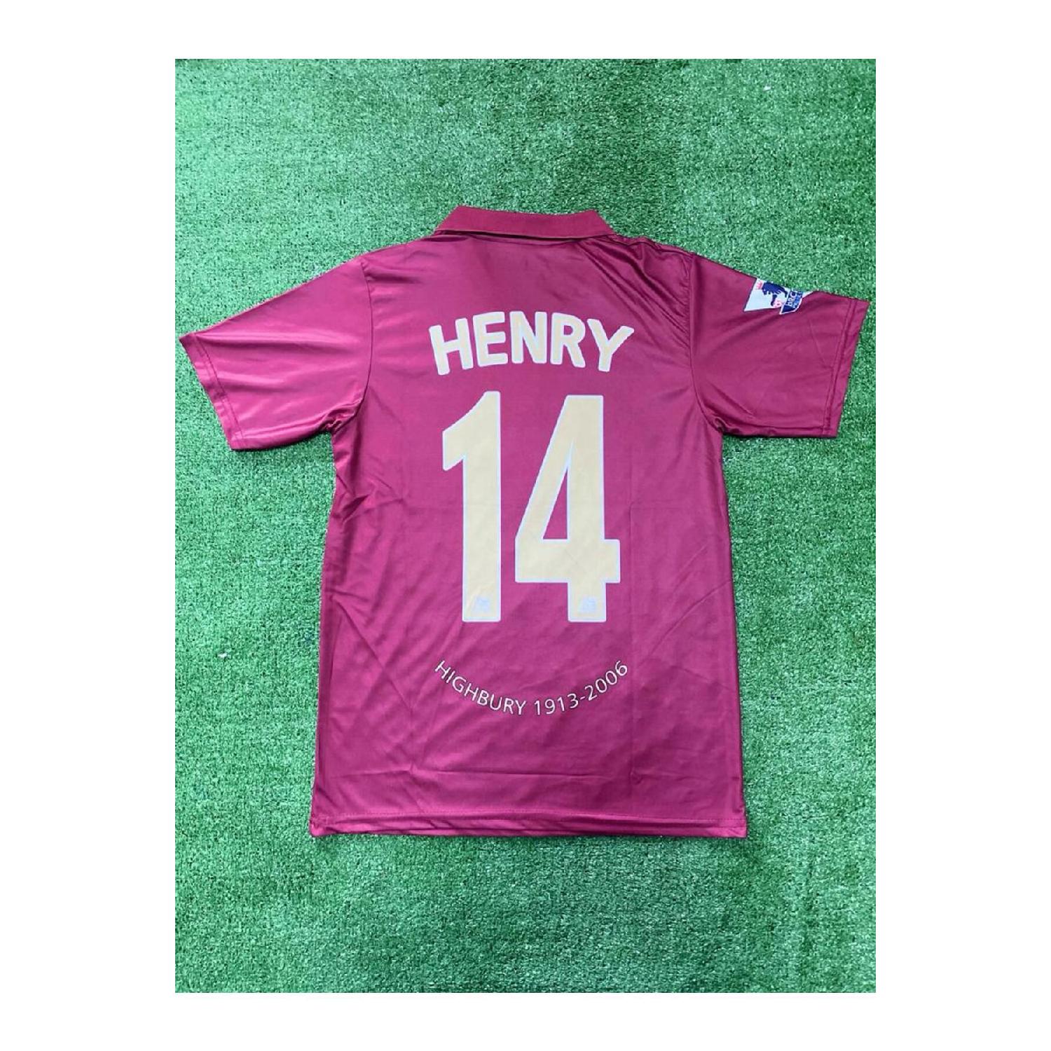 

Ностальгическая футболка Арсенала Тьери Анри Ретро