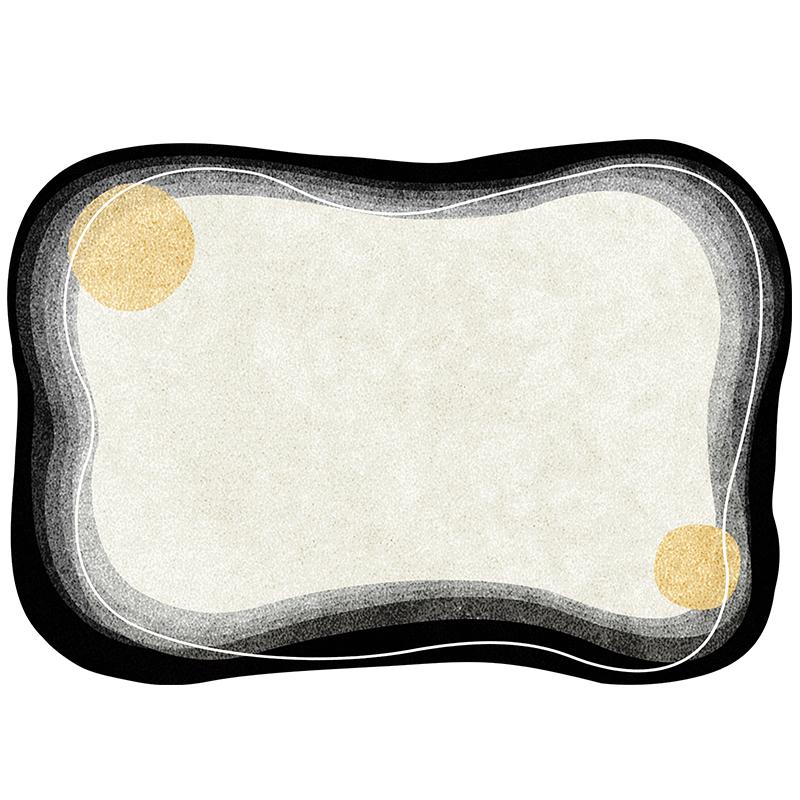 Japanese-style Irregular Carpets for Living Room Decoration Rugs for Bedroom Decor Carpet Non-slip Area Rug Short Pile Floor Mat