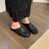 Mode Bailamos Damen Tabi Ninja Slipper Flats Zehentrenner Hausschuhe Runde Zehen Flach Bequem Slipper Boot Pantoletten Schuhe Weiche Loafer Mujer