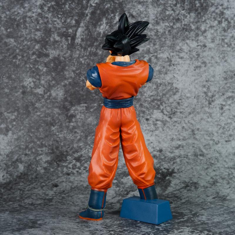 27cm Anime Dragon Ball Z Goku Figure Goku with Scouter Figurine PVC Statue Action Figures Collection Model Toys Gifts