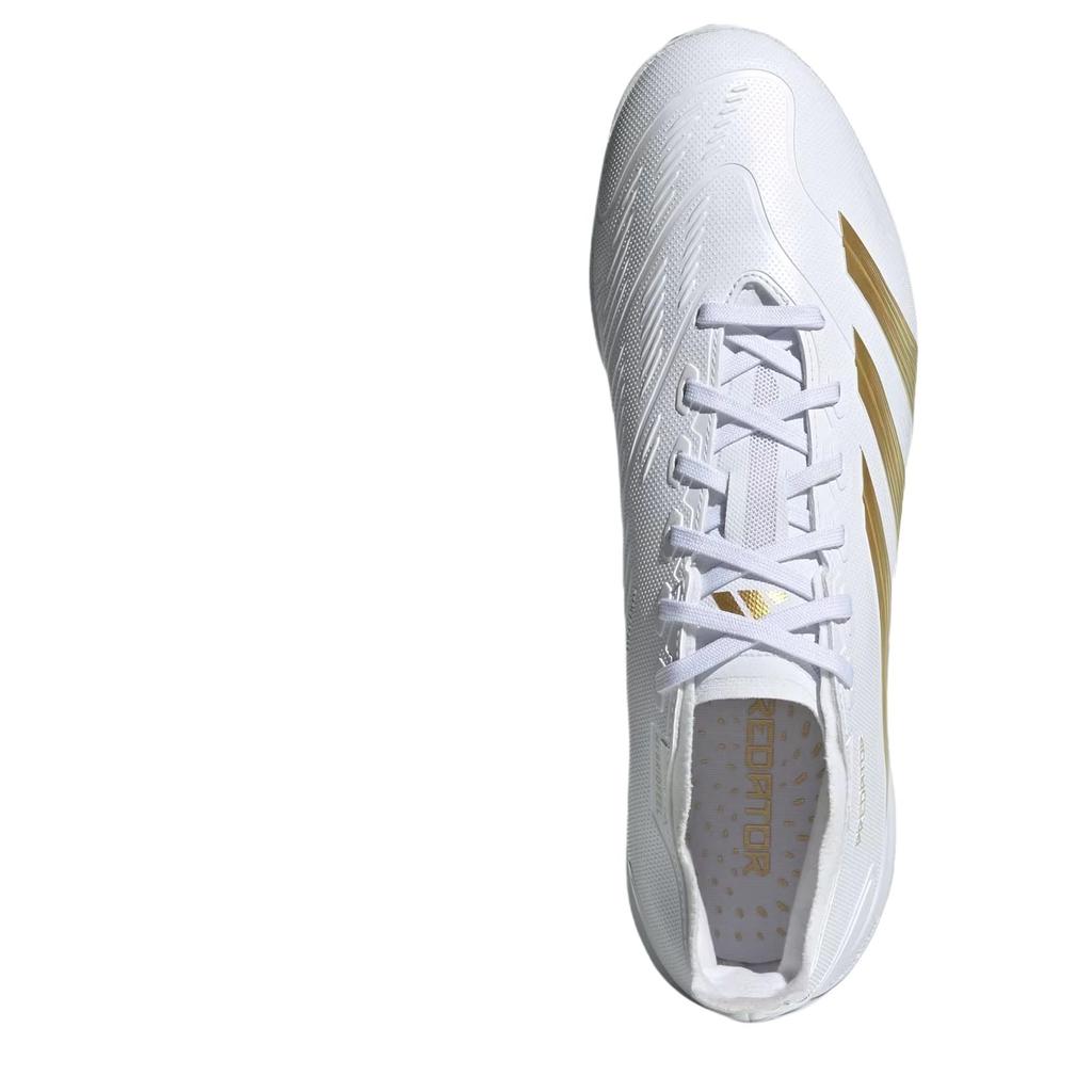New Adidas Predator League Turf Cloud White Gold Metallic Sandy Beige Met IF6378
