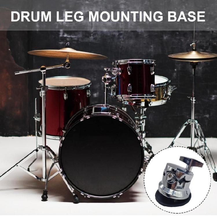 Drum Legs Mounting Bracket Metal Floor Drum Leg Clamp Holder Drums Maintenance Rack Holder Hardware Easy to Install