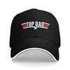 Top Gun Logo Sandwich Hats Unisex VintageBaseball Cap S Movies Hat Adjustable Polyester  Cap Spring Hat