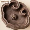 Sandalwood Ruyi Incense Holder Mist Smoking Steamers Incense Burners Consecrate Scented Aromatic Candles Censer Teaware Craft