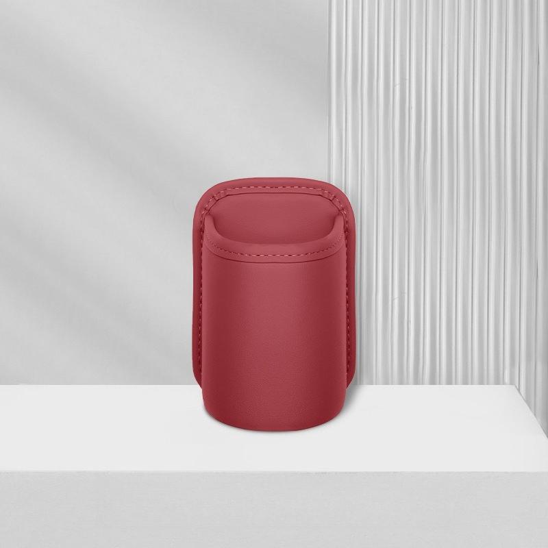 1 Car Door Cup Holder & Mobile Phone Holder, PU Leather Car Beverage Holder, Storage Box
