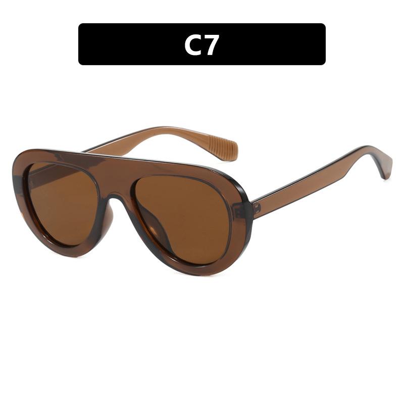 Small Frame Toad Round Sunglasses, The Same Style, Fashionable Personalized Sunglasses, Sunglasses, Advanced Sense