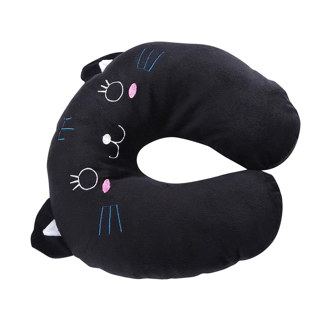 Animal Travel Neck PP Cotton Pillow Soft U Shaped Car Head Rest Toy Cushion