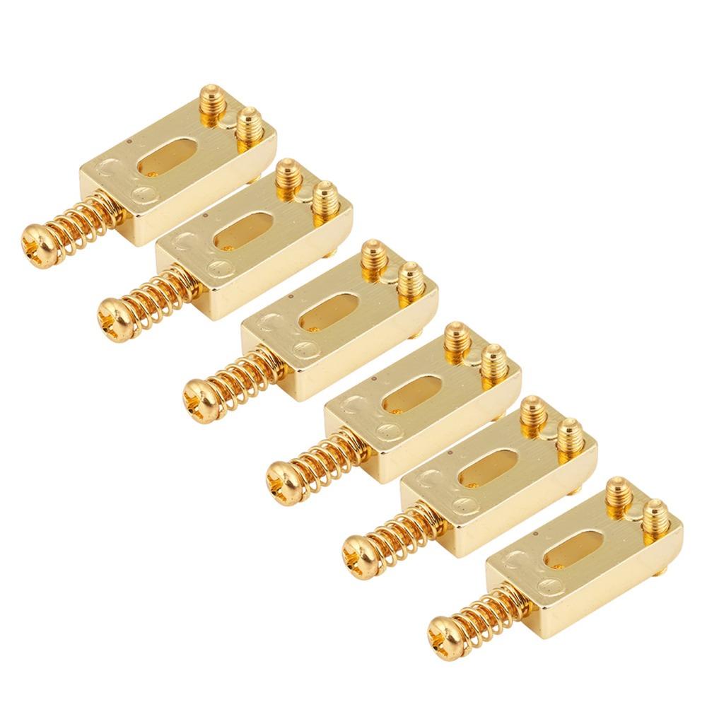 6PCS Included Wrench Electric Guitar Bridge Parts Electric Guitar Replacement Parts  Guitar