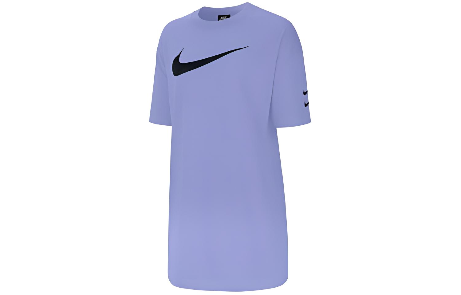 Nike Short Sleeved Dress Women s Blue CJ3830-569 S
