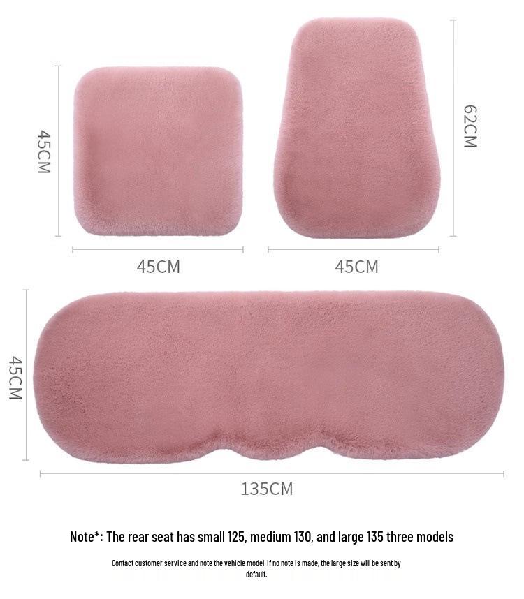 Volkswagen Jetta, Bora, Lavida, Sagitar, Santana, Passat Plush Winter Car Seat Cushion
