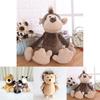 Jungle Animal Plush Toy Adorable Pp Cotton Stuffed Doll For Kids Babies