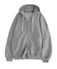 Ocelot D15 Basic Two-Way Zip-Up Hoodie_Melange