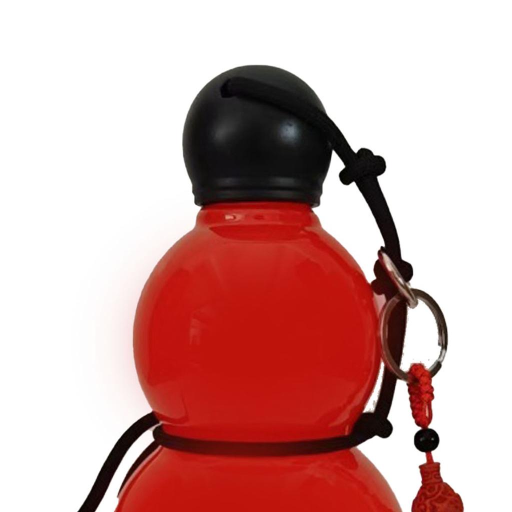 Gourd Style Water Bottle PC 800ml Insulated Chinese Retro Portable Sports Water Bottle for Men