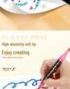 Dual-Color Double-Ended Acrylic Flash Marker Pen for Handwriting