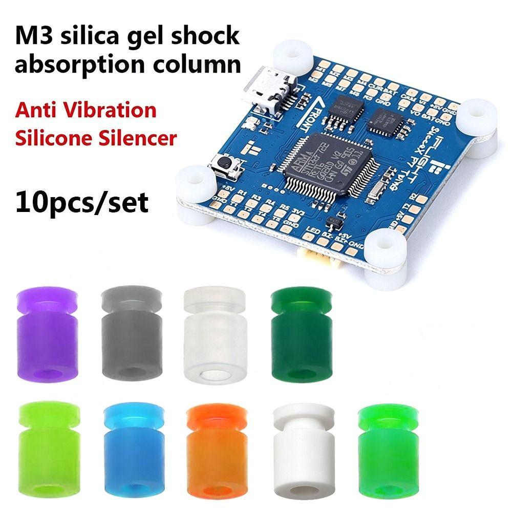 10pcs 8*6*3mm Rubber Damper Balls Silicone Silencer For F4 F7 Flight Controller/FPV Quadcopter