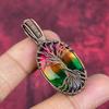 Tree of Life Faceted Multi Tourmaline Pendant Copper Wire Wrapped Gemstone Pendant Handmade Copper Jewelry Gifts for Women Wire Wrap Jewelry