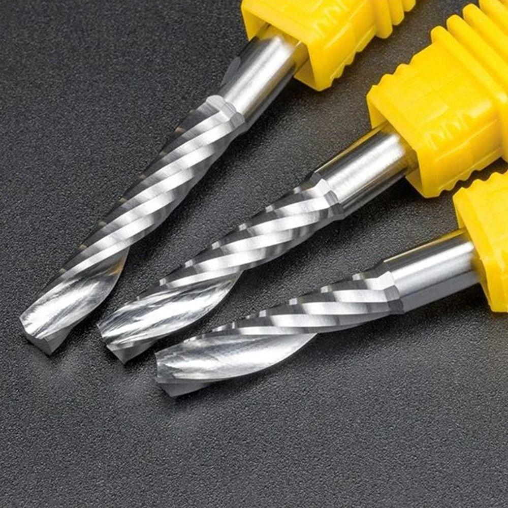 1Pcs Carbide End Milling Bits Single Flute Mill Tool New Router Bit CNC Machine