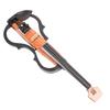 Silent Electric Violin 4 4 Floor Tile Pattern Carbon Fiber Maple Wood Quiet Violin Set for Practice