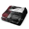 Mads Mikkelsen Blanket  Picnic Flannel Throw Blanket For Bedroom Warm Soft Customized Quality Bedspread Gift