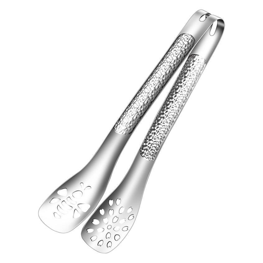 

Щипцы для барбекю и шведского стола из нержавеющей стали 304, кованые, с защитой от ожогов