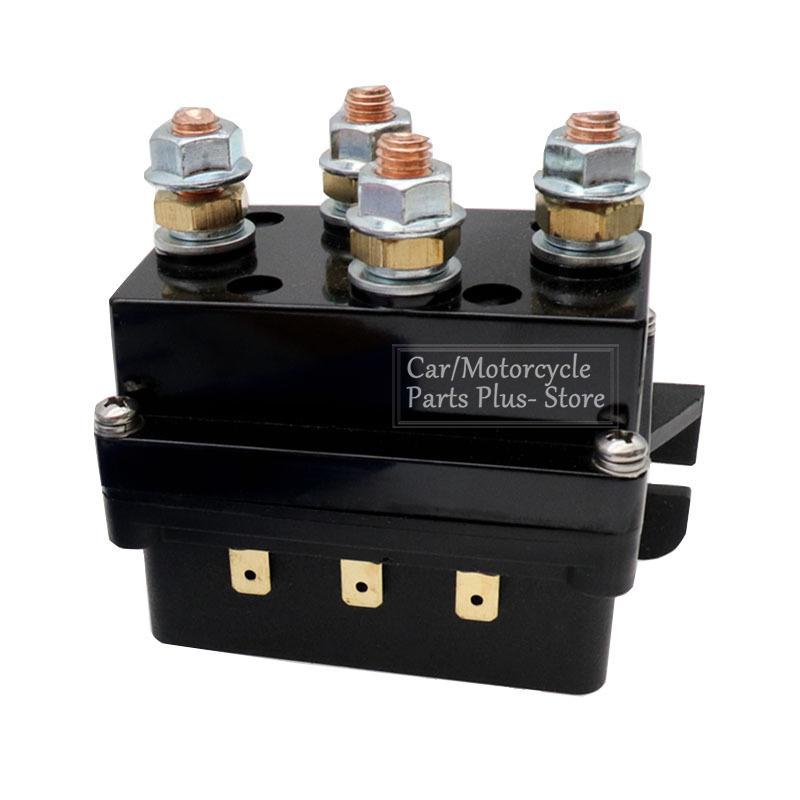 12V Winch Controller Solenoid 500A DC Switch 4WD 4x4 Boat ATV Control Relay 17,000lbs Capacity Heavy Duty Upgrade