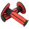 Daytona PROGRIP Motorcycle Grips for Handlebar Diameter 115mm Gel Ends 798 Type 98144 22.2 (Off-Road) Anti-Vibration Non-Penetrating Black/Red