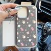 Flower Phone Case For iPhone 17 Pro Max Case iPhone 16 14 13 15 11 12 17 Pro Max Plus 16e Shockproof Soft Leather Cute Cover