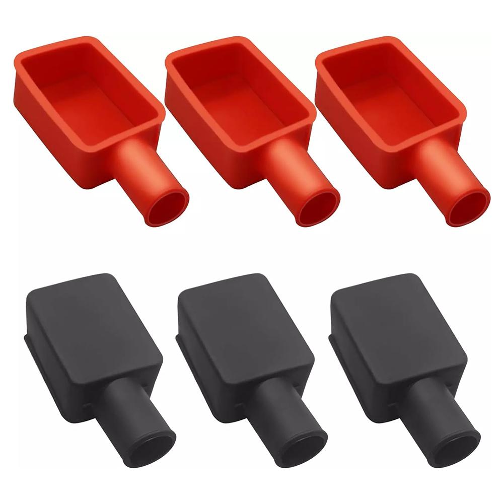 Black Slight Manual Measurement Deviation Battery Post Covers Protective Cover Proper Installation Coded Design