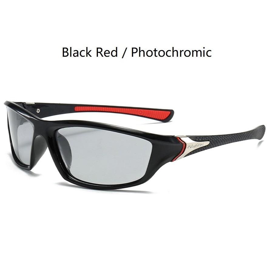 Pochromic Polarized Sports Vintage Sunglasses Men Women Fishing Cycling Driving Mountaineering Sport Retro Sun Glasses UV400