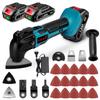 ONEVAN 18V Cordless Rechargeable Compatible with Makita Variable Speed Dial and LED Low for DIY Main Unit Multi-Tool, 18V, Light, Noise, Lightweight,