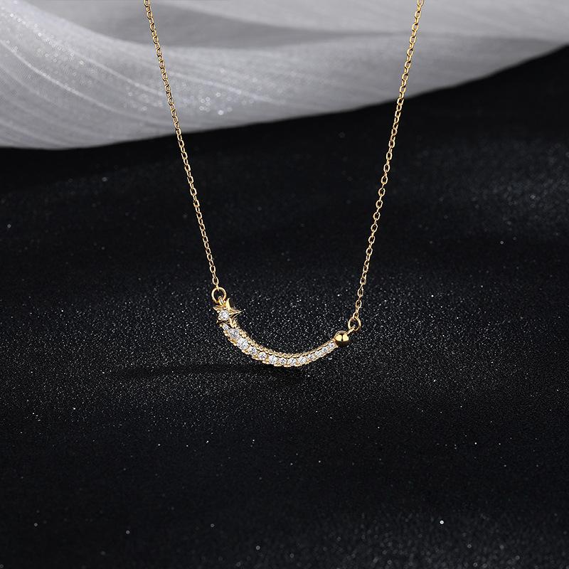 

Простое ожерелье «Метеор» для женщин, изысканное, легкое, роскошное и высококачественное цепочное ожерелье на шею