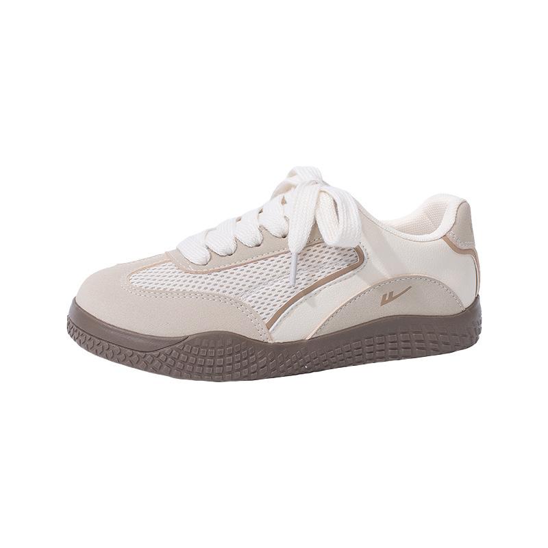 High value trend comfortable sports casual shoes thin breathable mesh shoes versatile retro women