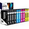 Ink Cartridge - ZIG-ZAG TERRITOIRES - 604XL - 10 Cartridge Multipack - Compatible Epson - High Capacity