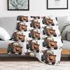 Mater Cars Throw Blanket Warm Napping Blanket for Office Couch Bed