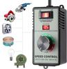 100-120V AC Motor Speed Controller Variable Speed Regulator Router Drill Fan Polishing Machine-Electronic Overload Protection