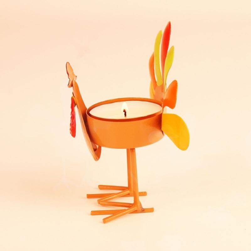 Turkey Tea Light Candle Holder Thanksgiving Centerpieces Fall Decorations Home