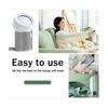 Replacement Remote Control Suitable For Am09 Hp00 Hp01 Air Purifier Leafless Fan Remote Control Sil