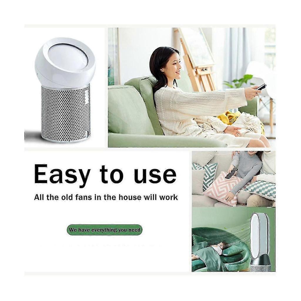 Replacement Remote Control Suitable For Am09 Hp00 Hp01 Air Purifier Leafless Fan Remote Control Sil