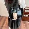 Large Capacity Bag Women's 2025 New Trendy Fashion Shoulder Tote Bag Versatile Niche Casual Portable