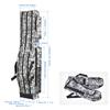 3 Layer Collapsible Fishing Rod Bag Waterproof Fishing Equipment Storage Bags Large Capacity Multifunctional for Outdoor Fishing