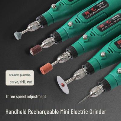 Mini Handheld Electric Grinder: Wood Carving, Jade Polishing, and Engraving Tool