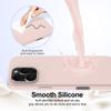 For iPhone 16 Pro Max Magnetic Case Protective Liquid Silicone Phone Cover