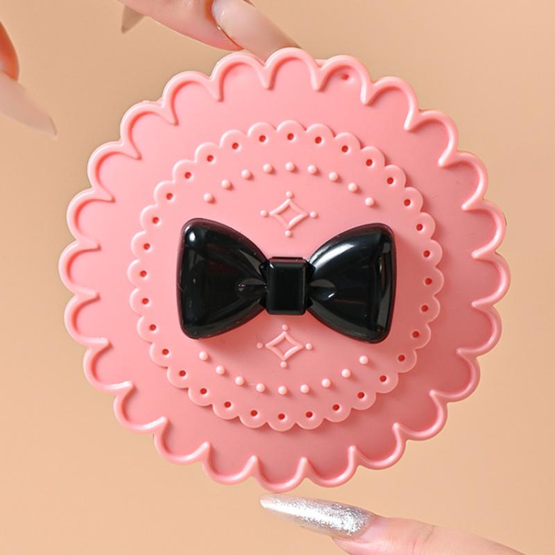 1Pcs False Eyelash Storage Box Pink Bowknot Design With Mirror Display Box Case Organizer Makeup Cosmetic Tool Gift For Women